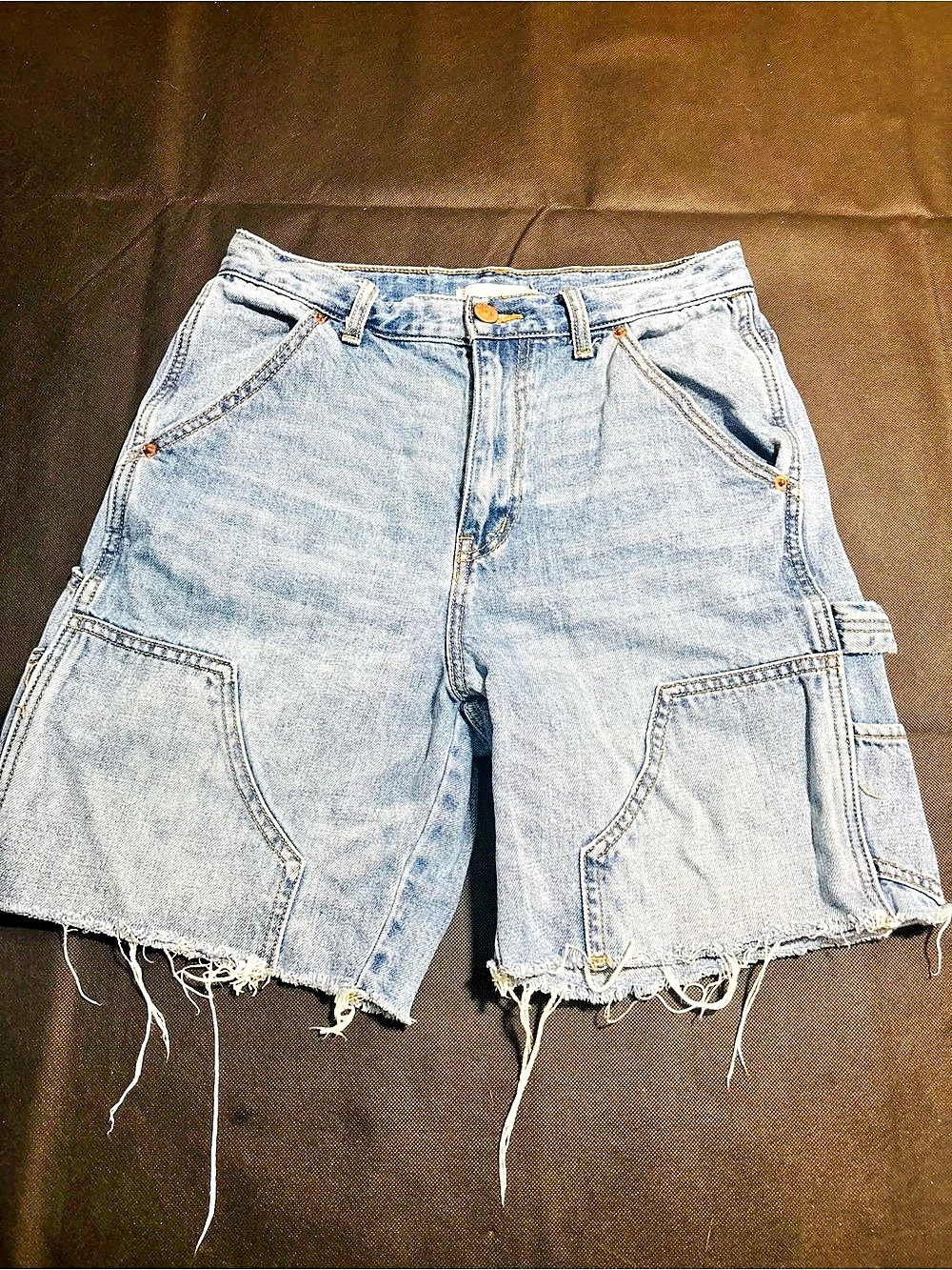 BDG Longline Carpenter Shorts Size 26 Women’s Jorts 100% Cotton